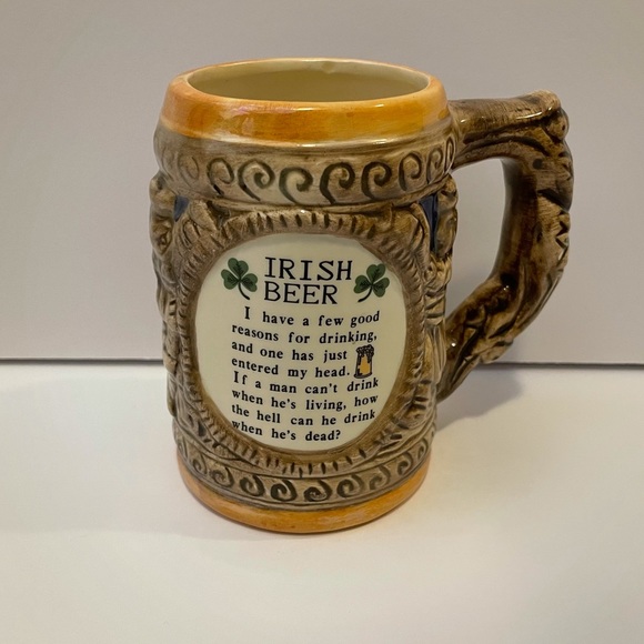 Accents | 26 Irish Beer Mug | Poshmark